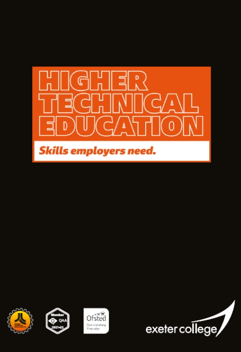Higher Technical Education skills employers need at Exeter college rated Ofsted outstanding